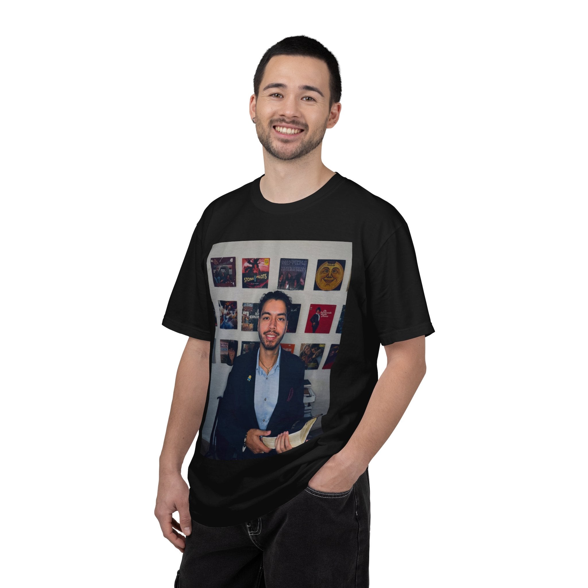 B.C. Kolpack T-Shirt — Portrait Photo Tee with Back Script “@bckolpackministries”
