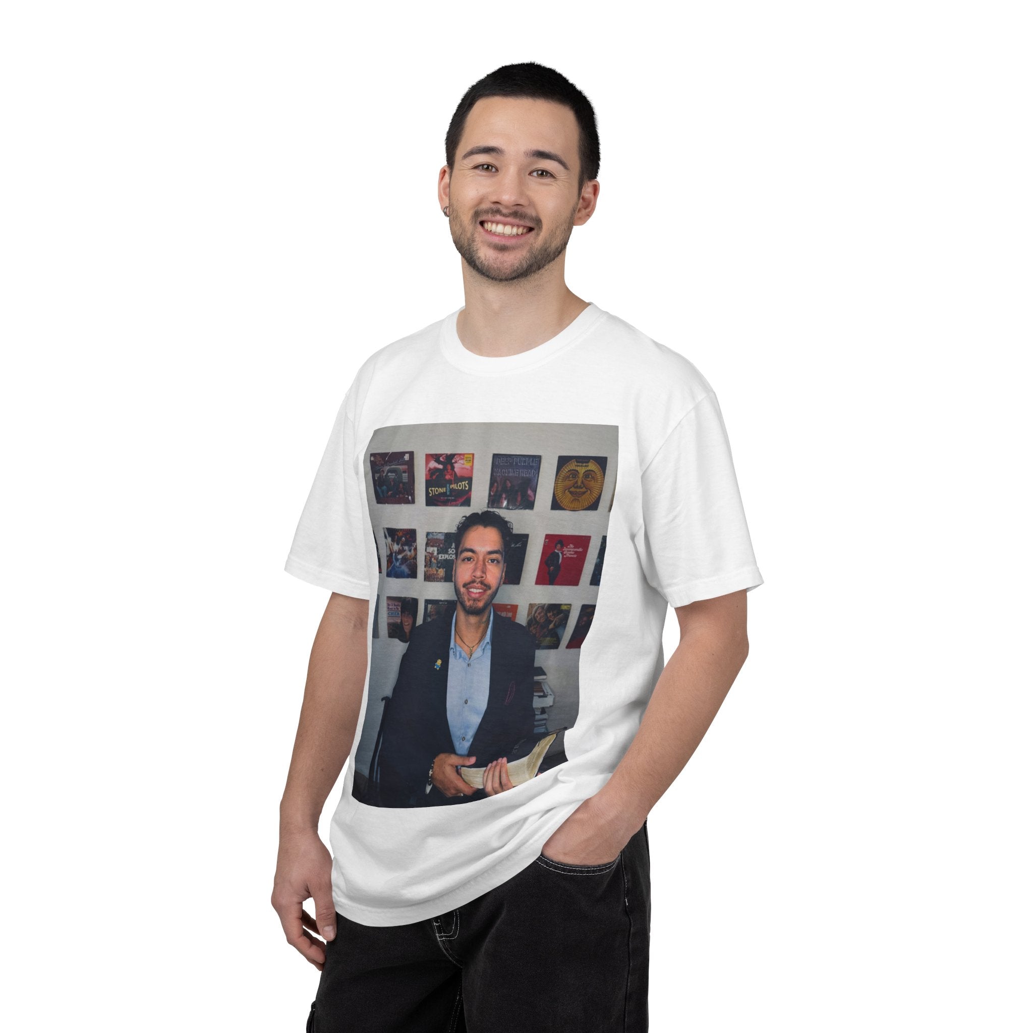 B.C. Kolpack T-Shirt — Portrait Photo Tee with Back Script “@bckolpackministries”