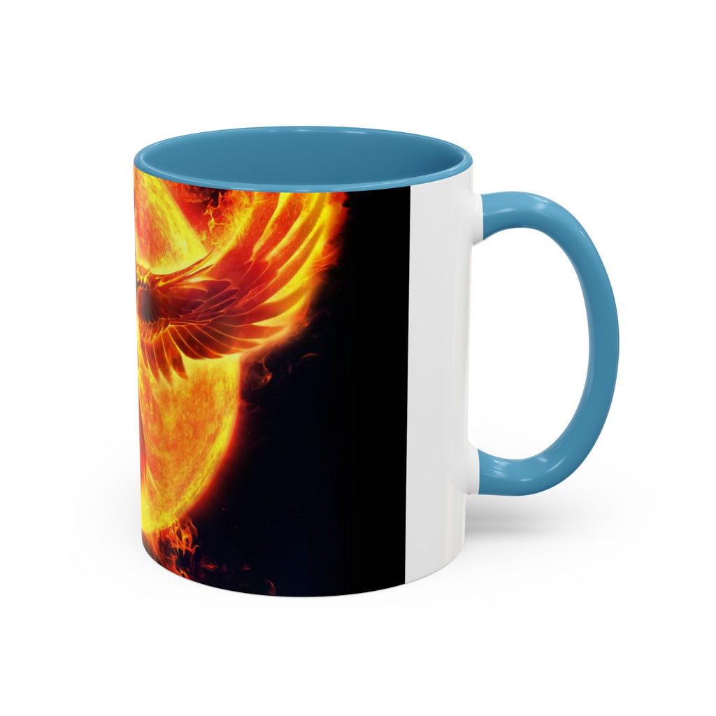 Warriors of Light Accent Coffee Mug — Inspirational Spiritual 11/15oz